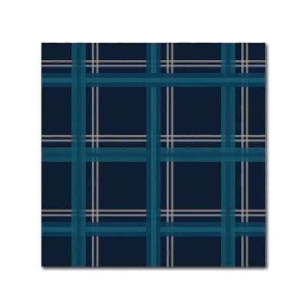 Jennifer Nilsson 'Blue Gold' Canvas Art, 35x35, Trademark Fine Art, Mfr#: ALI3308-C3535GG
